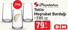 PAŞABAHÇE TOKİO MEŞRUBAT BARDAĞI 390 CC PAŞABAHÇE TOKİO MEŞRUBAT BARDAĞI 390 CC
